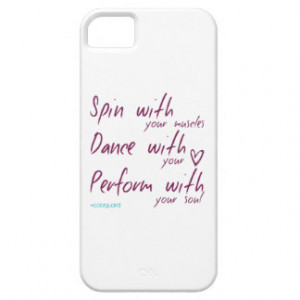 Color Guard Spin Dance Perform #colorguard Cover For iPhone 5/5S