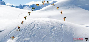 Red Bull Supernatural, Travis Rice, run, GoPro, snowboard, snow, Red ...
