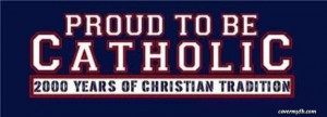 Proud to be Catholic Facebook Cover