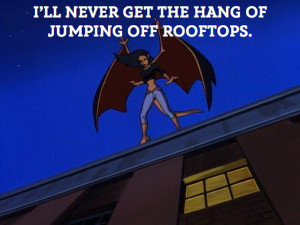 We think Demona’s dreams are just a tad different than Goliath’s.