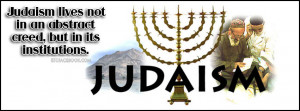 Jewish religious facebook cover / Judaism cover photo : faith quote ...