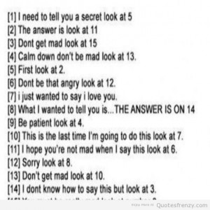 love trick funny annoying cute iloveyou Quotes