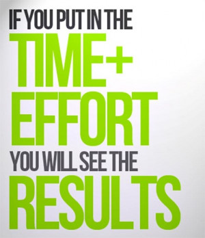 ... then, is: How much time and effort are you willing to putting into it