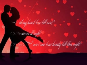 Inspirational quotes valentines day quote with picture of dancing ...