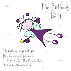 May the Birthday Fairy bestow upon you good wishes and many blessings ...