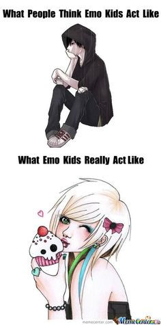 hate it when people think that just because i'm emo I try to kill ...