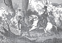 Johnson shooting Tecumseh, Langworthy 1843
