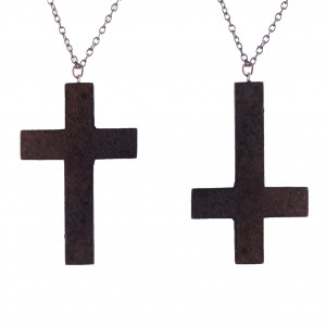 ... here: home / Jewelry :: Necklaces / Inverted/Regular Cross Necklace