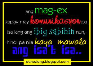 Quotes About Love Tagalog Patama Sa Boyfriend Tagalog quotes ...