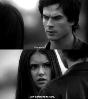 Stop pushing him away.