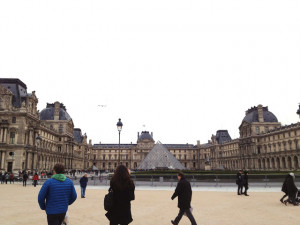 We spent a couple of hours in the Louvre, and started our journey to ...