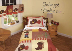 You've got a friend in me Toy Story quote wall decal