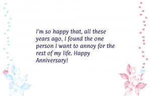 Funny anniversary quotes for parents
