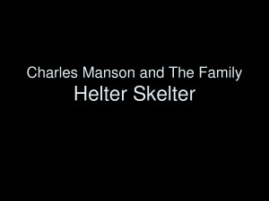 Charles Manson and The Family by niusheng11