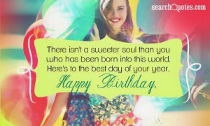 Happy Birthday Quotes For Cute Little Moments