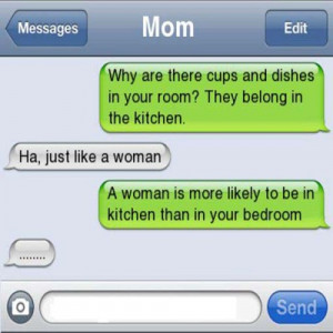 Dude, You Just Got Burned By Your Mom