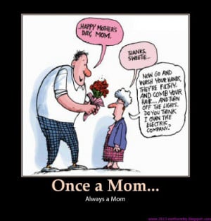 happy mother's day funny cartoon picture