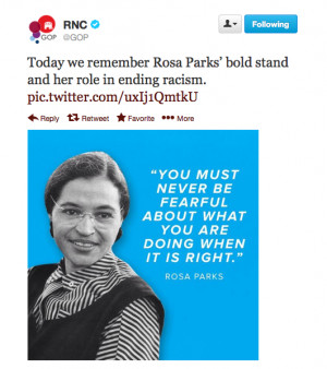 Racism Is Over, According to the RNC's Twitter Account