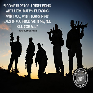 Home / USMC POSTERS / General James Mattis Motivation Poster (USMC23)