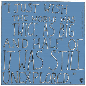 11 | A poignant quote from the one and only Sir David Attenborough ...