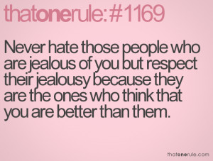 Jealous Friends Quotes Of jealousy and the 5 '