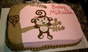 Monkey Baby Shower Cake Sayings