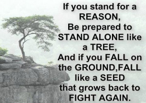 Thread: stand alone and keep fighting