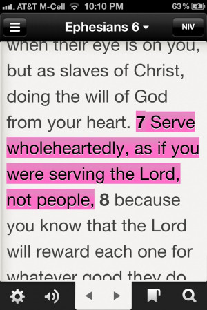 Servant heart. This is what we need to remember on Saturday as we ...