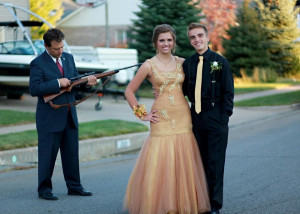 Funny: Overbearing Father Cleans Gun Before Daughter’s Homecoming.