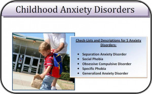 Separation Anxiety Disorder Obsessive Pulsive Childhood