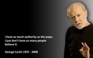 George Carlin On Religion Quotes