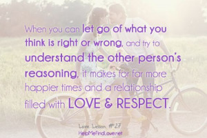 quote on love and respect. great dating and relationship advice ...