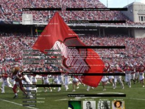 Searched for Ohio State Buckeyes Football Xray Black MySpace Layouts