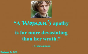 ... apathy is far more devastating than her wrath