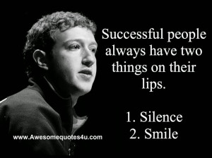 Successful people always have two