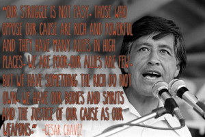 prezi slide quote by cesar chavez
