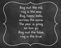New Year and New Year's Eve chalkboard printables of famous quotes ...