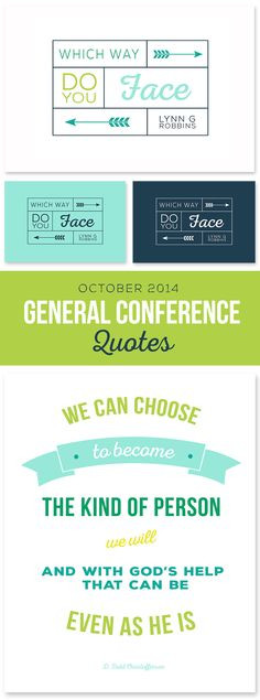 PRINTABLE QUOTE Collection from LDS General Conference, October 2014 ...