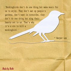 chapter 1 to kill a mockingbird quotes - Google Search More