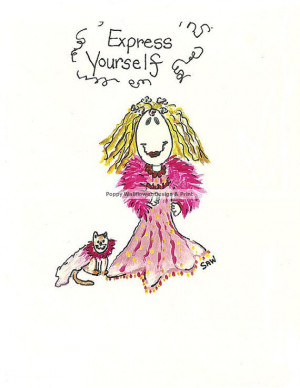 BLOSSOM . Inspirational Card . Inspirational by PoppyWallflower, $1.99