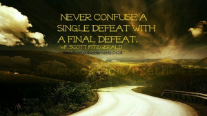 Single vs. Total Defeat