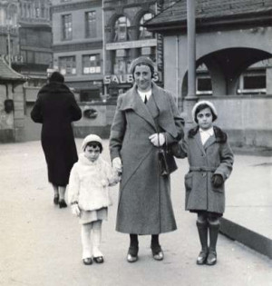 Anne e Margot em 1933