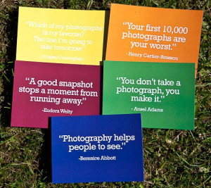 Photography Postcards - Photo Quotes