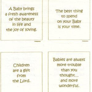 Baby quotes