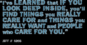 Inside,You’ll Find Things You Really Care For and Things You Really ...