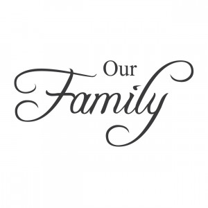Our Family Quotes Wall quotes wall decals - 