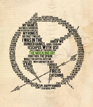 Games Concrete Picture, A bunch of sayings from The Hunger Games ...