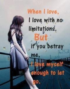 ... continually hurt me. I am only responsible for my family's happiness