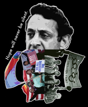 Harvey Milk Quotes Hope hope will never be silent is a quote by the