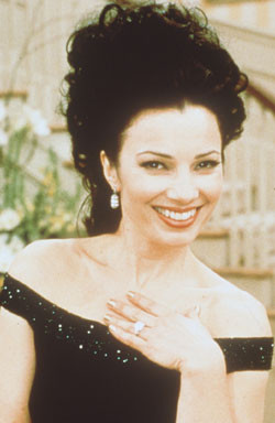 Fran Drescher from 90s television comedy hit The Nanny.